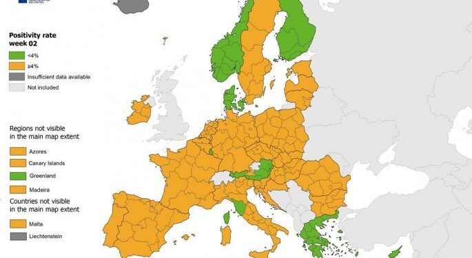 Coronavirus: Grecia este din nou „verde” pe harta ECDC