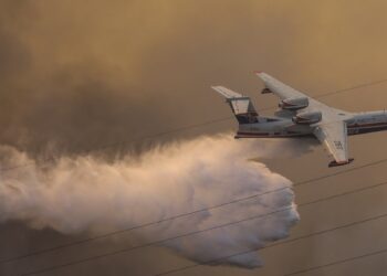 Incendiu de pădure lângă Atena. VIDEO