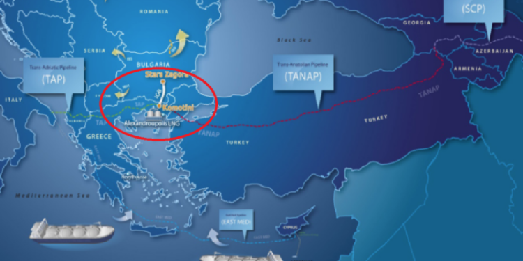 Interconectorul de gaze dintre Bulgaria şi Grecia va deveni  funcțional la 1 octombrie. România ar putea astfel să importe gaze din  Azerbaidjan