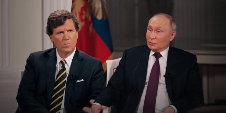 Interviu V. Putin cu T. Carlson