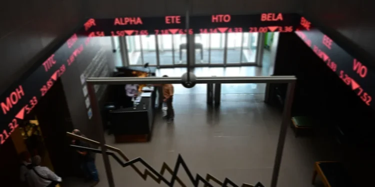 Criză la Bursa de la Atena