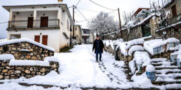 Zăpadă și ger la finalul lunii ianuarie