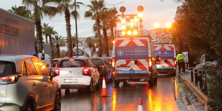 Trafic în Atena: Blocaje majore pe șoselele principale