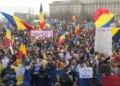 Protest masiv în București împotriva anulării alegerilor prezidențiale – Mii de români în stradă