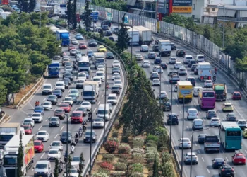 Trafic paralizat în Attica înainte de Rusalii