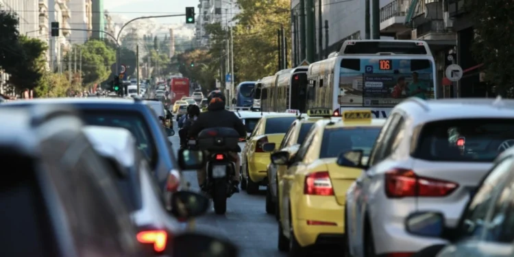 Trafic îngreunat pe Kifisos și în centrul Atenei din cauza Maratonului